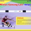Mistar Gawang Lari Fiberglass